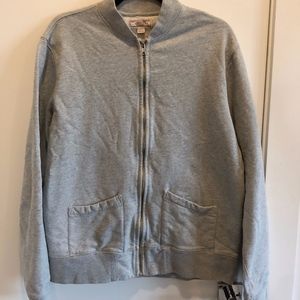 J. Crew Wallace & Barnes bomber style sweatshirt